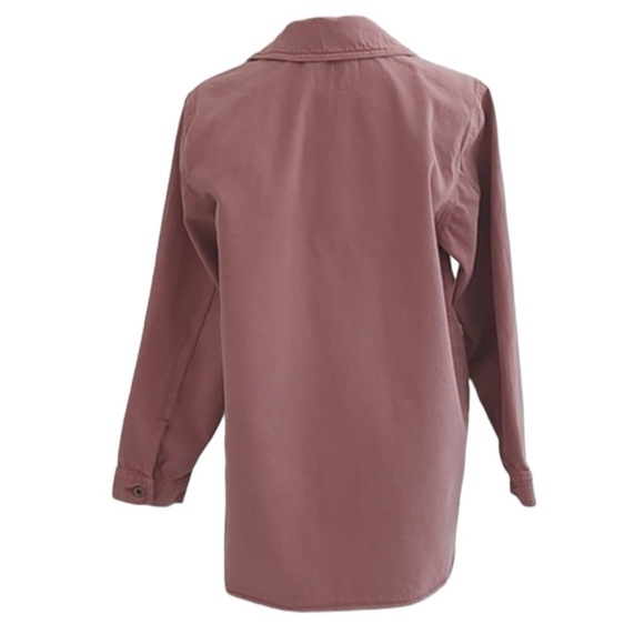 OLD NAVY Dusty Pink Cotton Oversized Barn Coat Size XXL - Picture 3 of 8